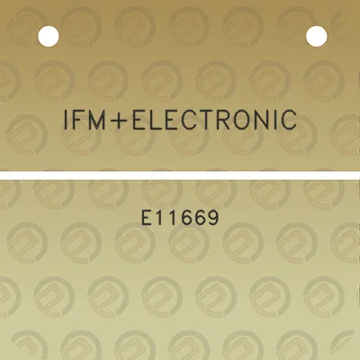 ifmelectronic-e11669