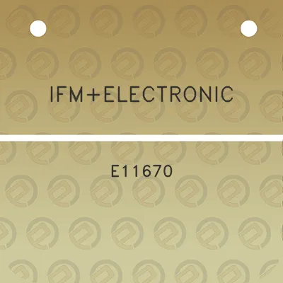 ifmelectronic-e11670