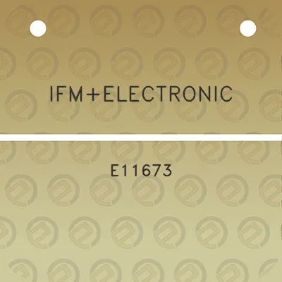 ifmelectronic-e11673