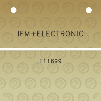 ifmelectronic-e11699