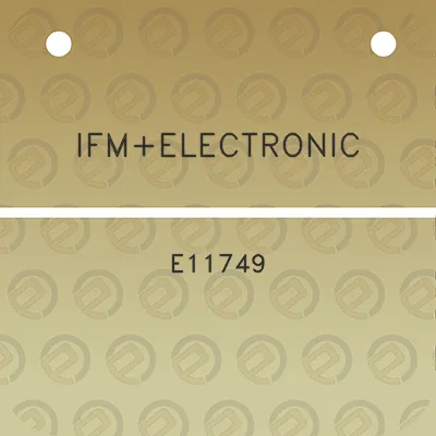 ifmelectronic-e11749