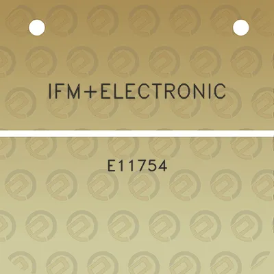 ifmelectronic-e11754