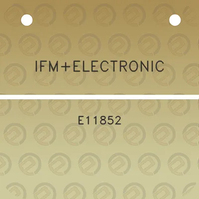 ifmelectronic-e11852