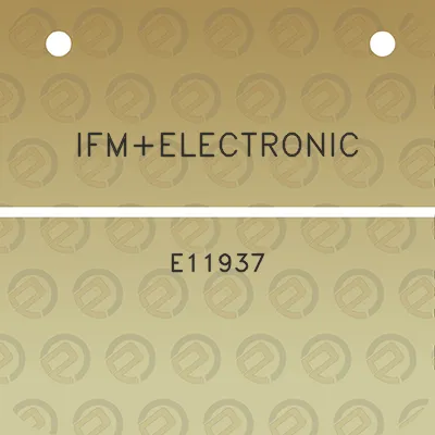 ifmelectronic-e11937