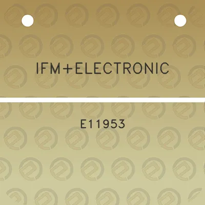 ifmelectronic-e11953