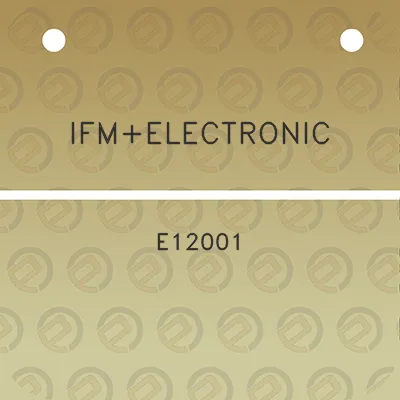 ifmelectronic-e12001