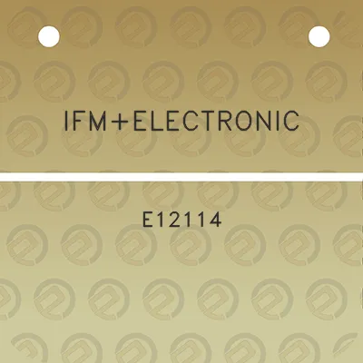 ifmelectronic-e12114