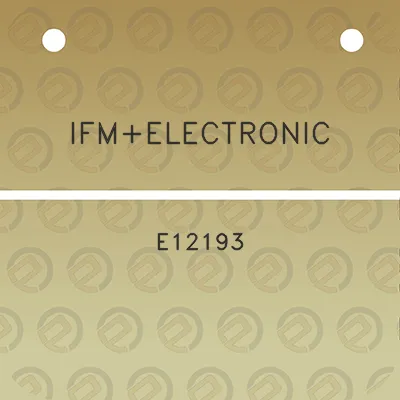 ifmelectronic-e12193