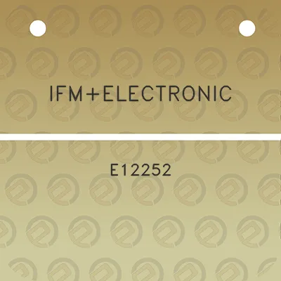 ifmelectronic-e12252