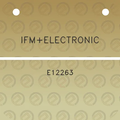 ifmelectronic-e12263