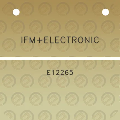 ifmelectronic-e12265