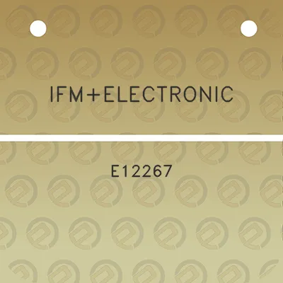 ifmelectronic-e12267