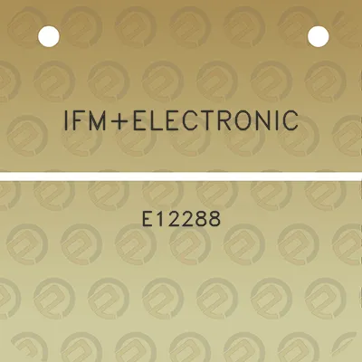 ifmelectronic-e12288