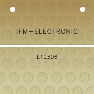 ifmelectronic-e12306