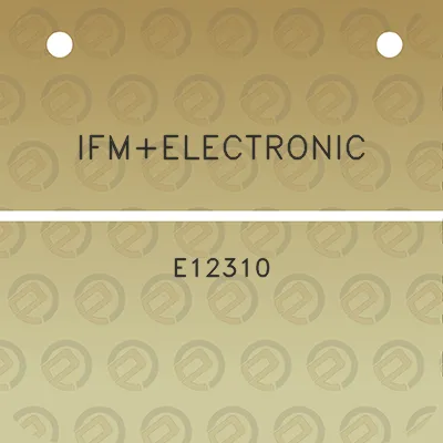 ifmelectronic-e12310