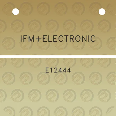 ifmelectronic-e12444