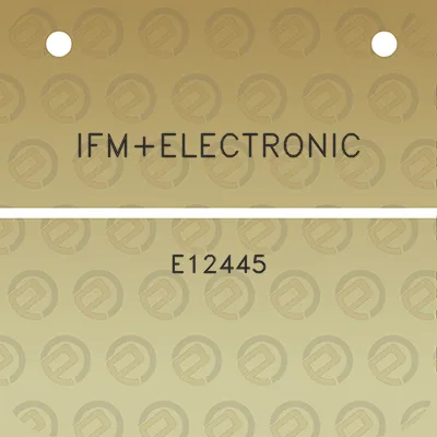 ifmelectronic-e12445