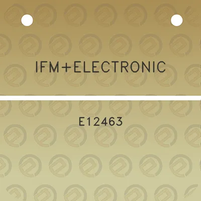 ifmelectronic-e12463