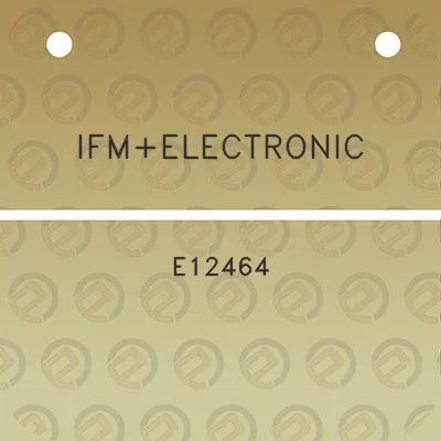 ifmelectronic-e12464