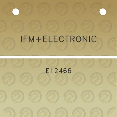 ifmelectronic-e12466