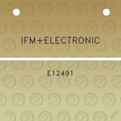 ifmelectronic-e12491