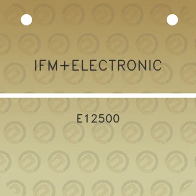 ifmelectronic-e12500