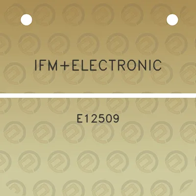 ifmelectronic-e12509