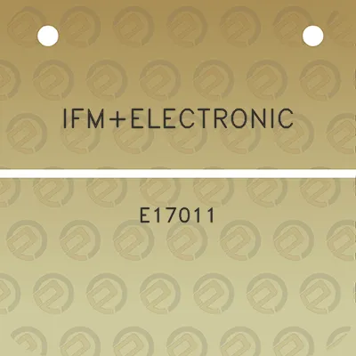 ifmelectronic-e17011