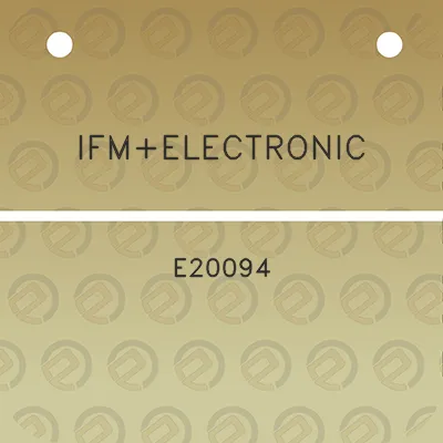 ifmelectronic-e20094