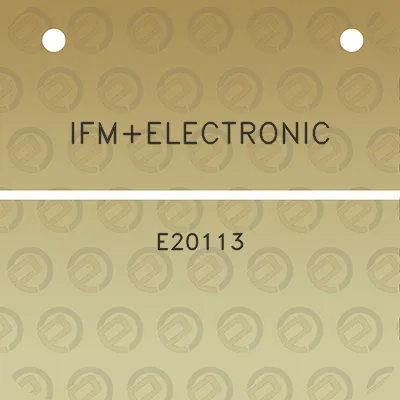 ifmelectronic-e20113