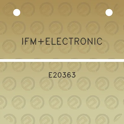 ifmelectronic-e20363