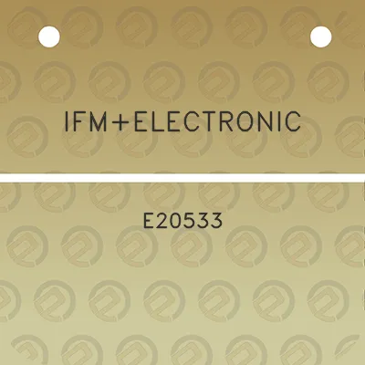 ifmelectronic-e20533