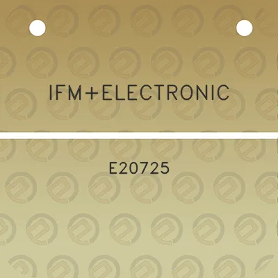 ifmelectronic-e20725