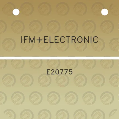 ifmelectronic-e20775