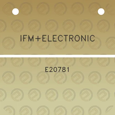 ifmelectronic-e20781