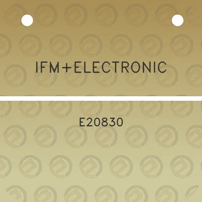 ifmelectronic-e20830