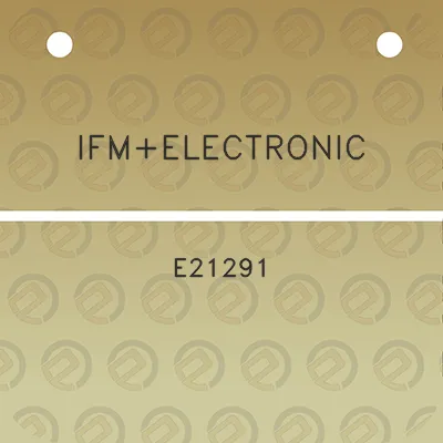 ifmelectronic-e21291