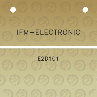 ifmelectronic-e2d101