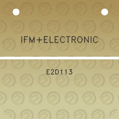 ifmelectronic-e2d113