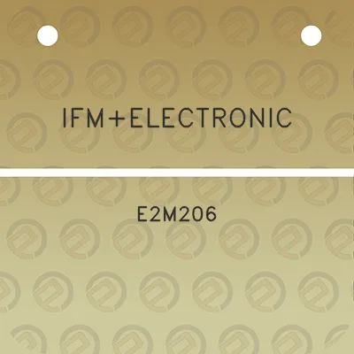 ifmelectronic-e2m206