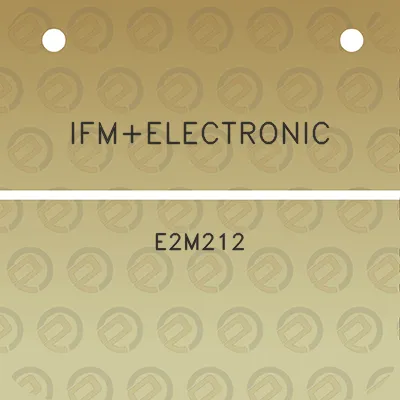 ifmelectronic-e2m212