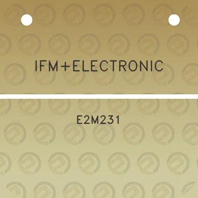 ifmelectronic-e2m231