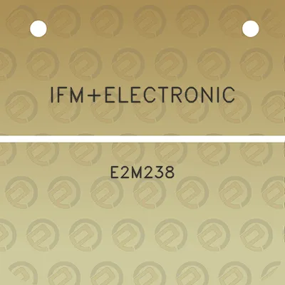 ifmelectronic-e2m238