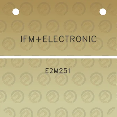 ifmelectronic-e2m251