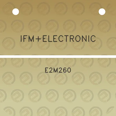 ifmelectronic-e2m260