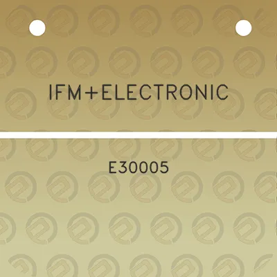 ifmelectronic-e30005