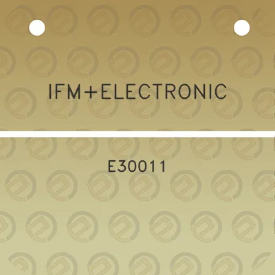 ifmelectronic-e30011