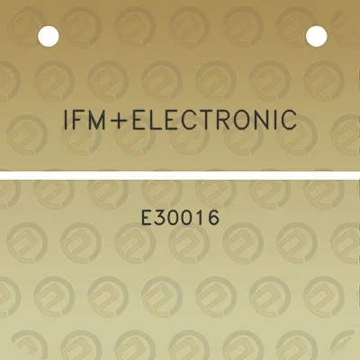 ifmelectronic-e30016