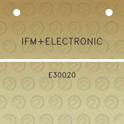 ifmelectronic-e30020