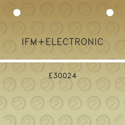 ifmelectronic-e30024